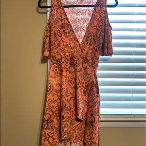 Copper key dress